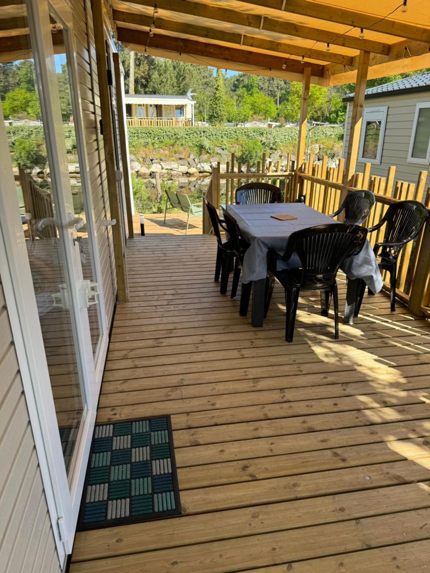 Mobil Home Tout Confort Camping Les Viviers Cap Ferret Леж-Кап-Ферре Экстерьер фото