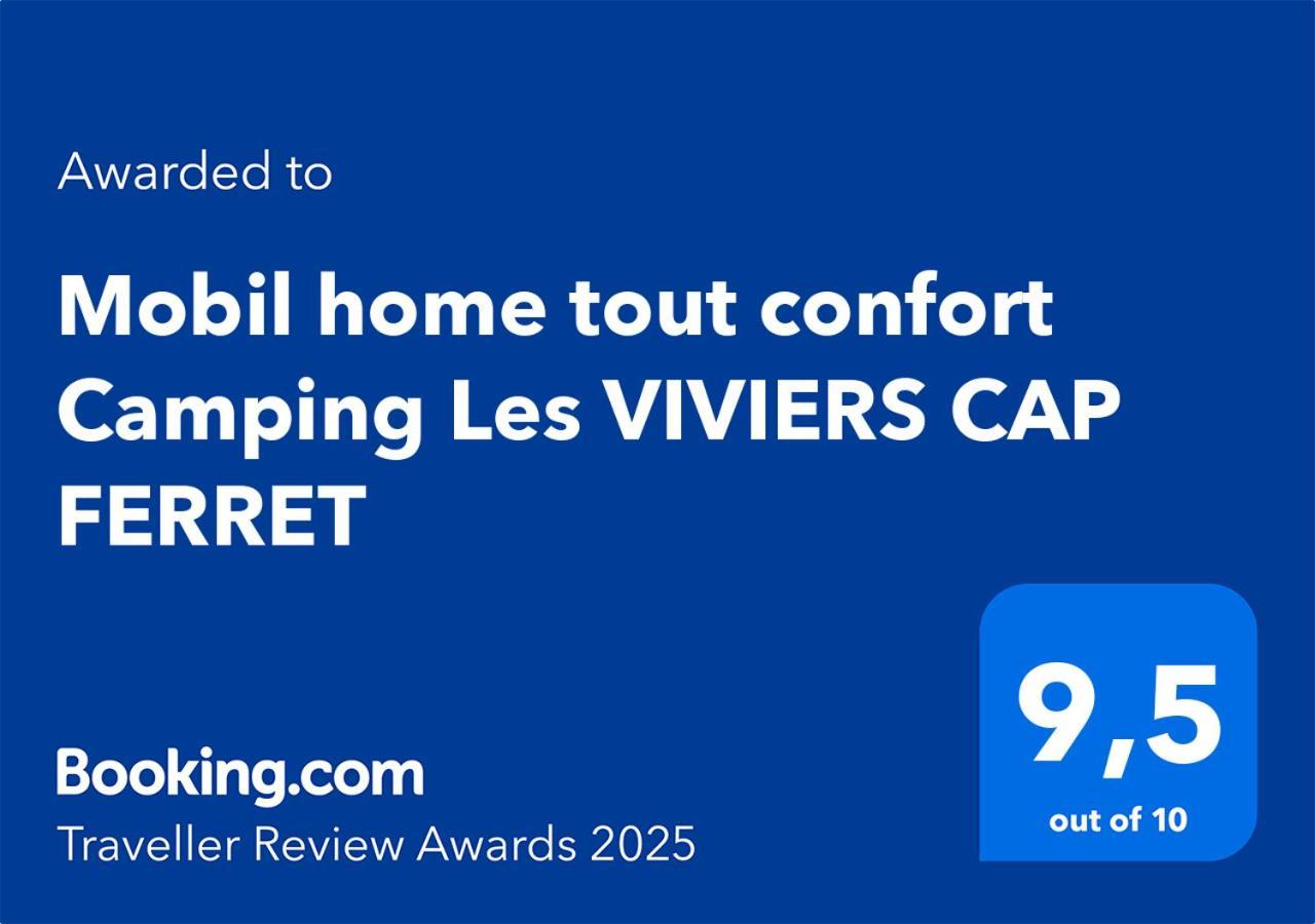 Mobil Home Tout Confort Camping Les Viviers Cap Ferret Леж-Кап-Ферре Экстерьер фото